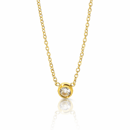 Riley Gold Necklace - CLAYCALI