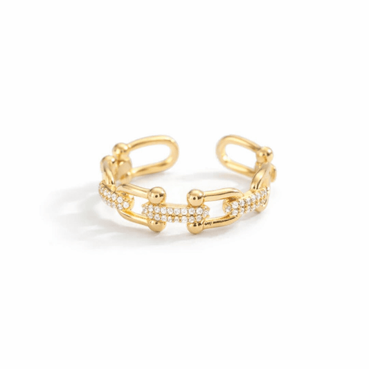 Kylie Gold Ring - CLAYCALI