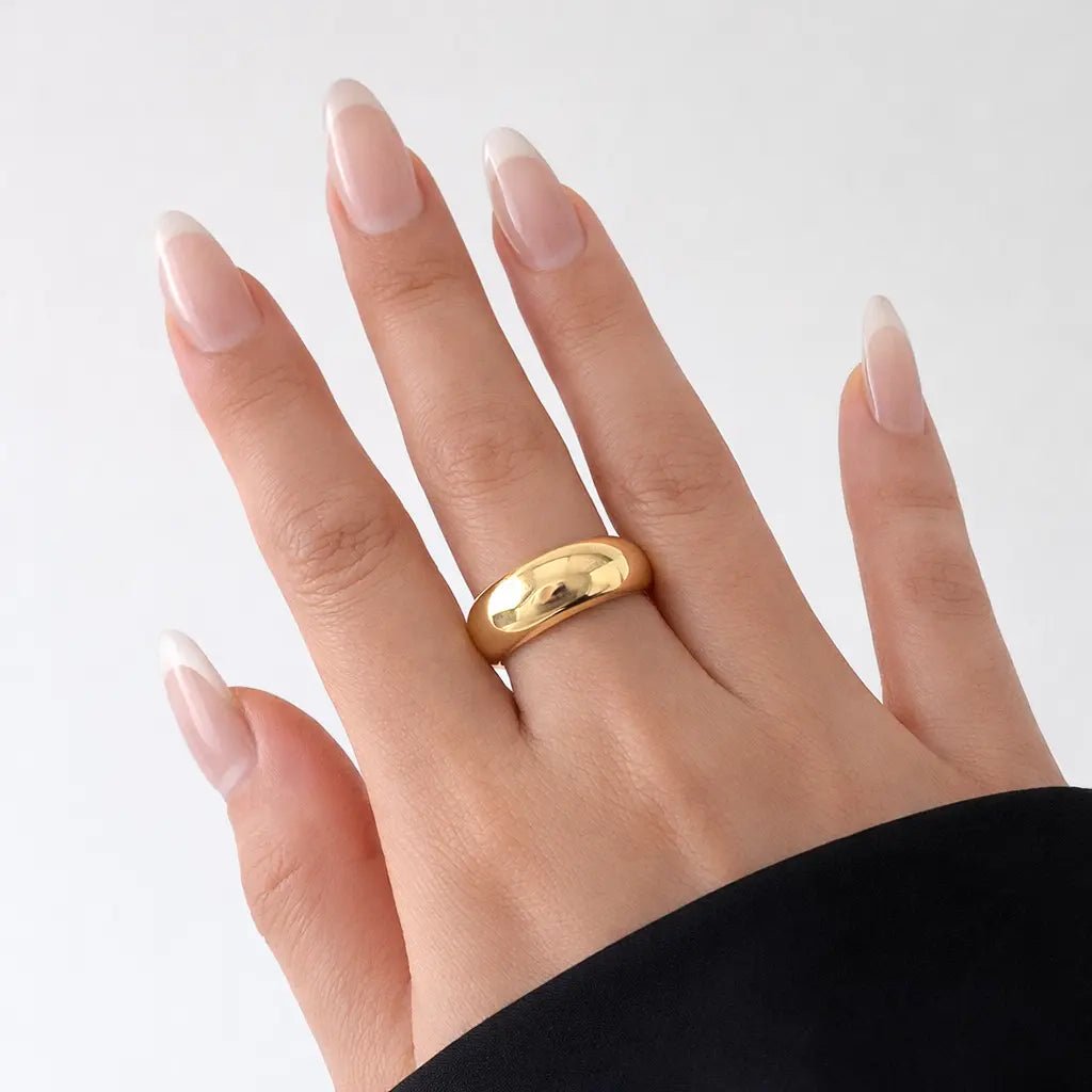 Blake Gold Ring - CLAYCALI