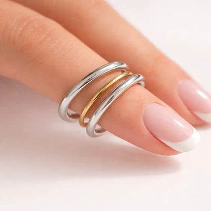 Remi Stacked Ring - CLAYCALI
