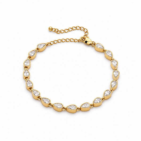 Paloma Teardrop Tennis Bracelet