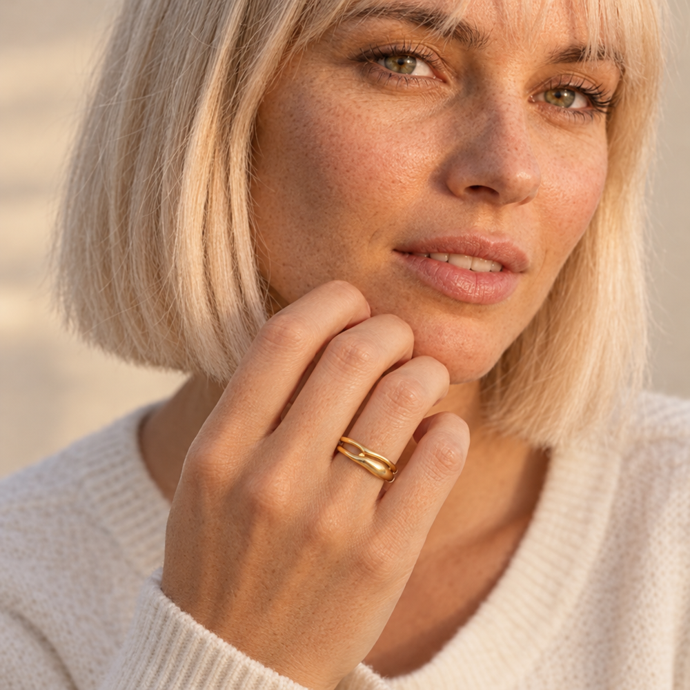 Joelle Everyday Essential Stackable Rings — close-up