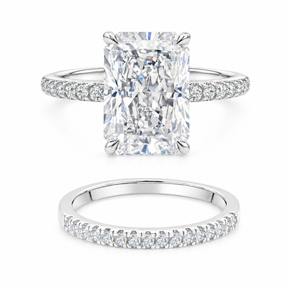 Rosalie Radiant Bridal Set — white background