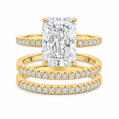Rosalie Radiant Bridal Set — white background