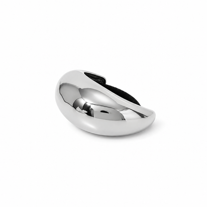 Hair accessory 40 — white background silver