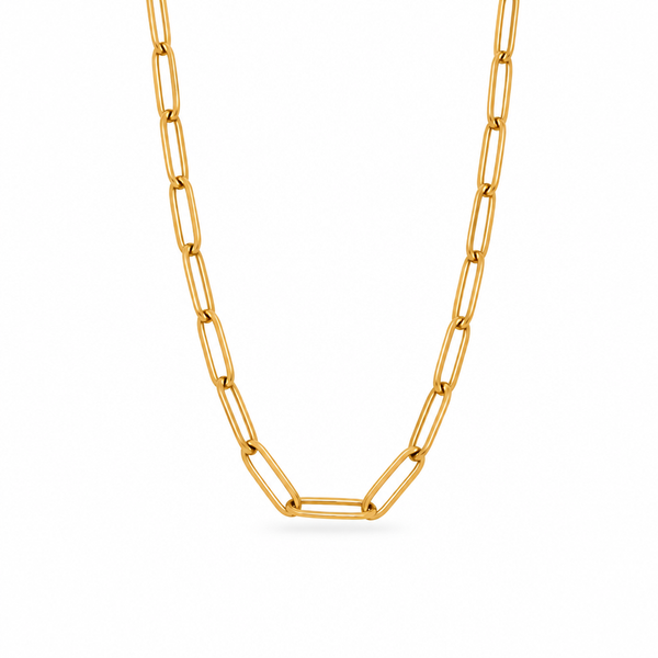 Maisie Paperclip Chain Necklace