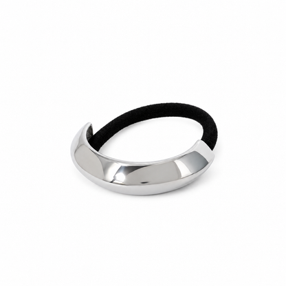 Hair accessory 49 — white background silver