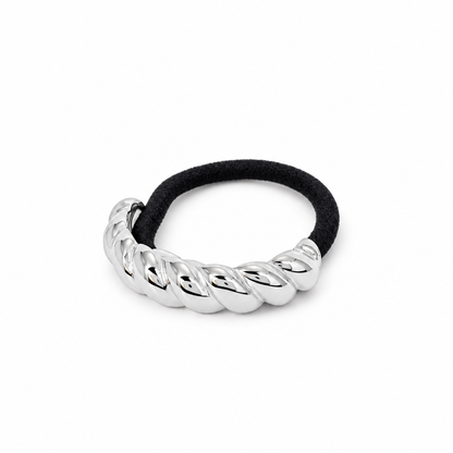 Hair accessory 50 — white background silver