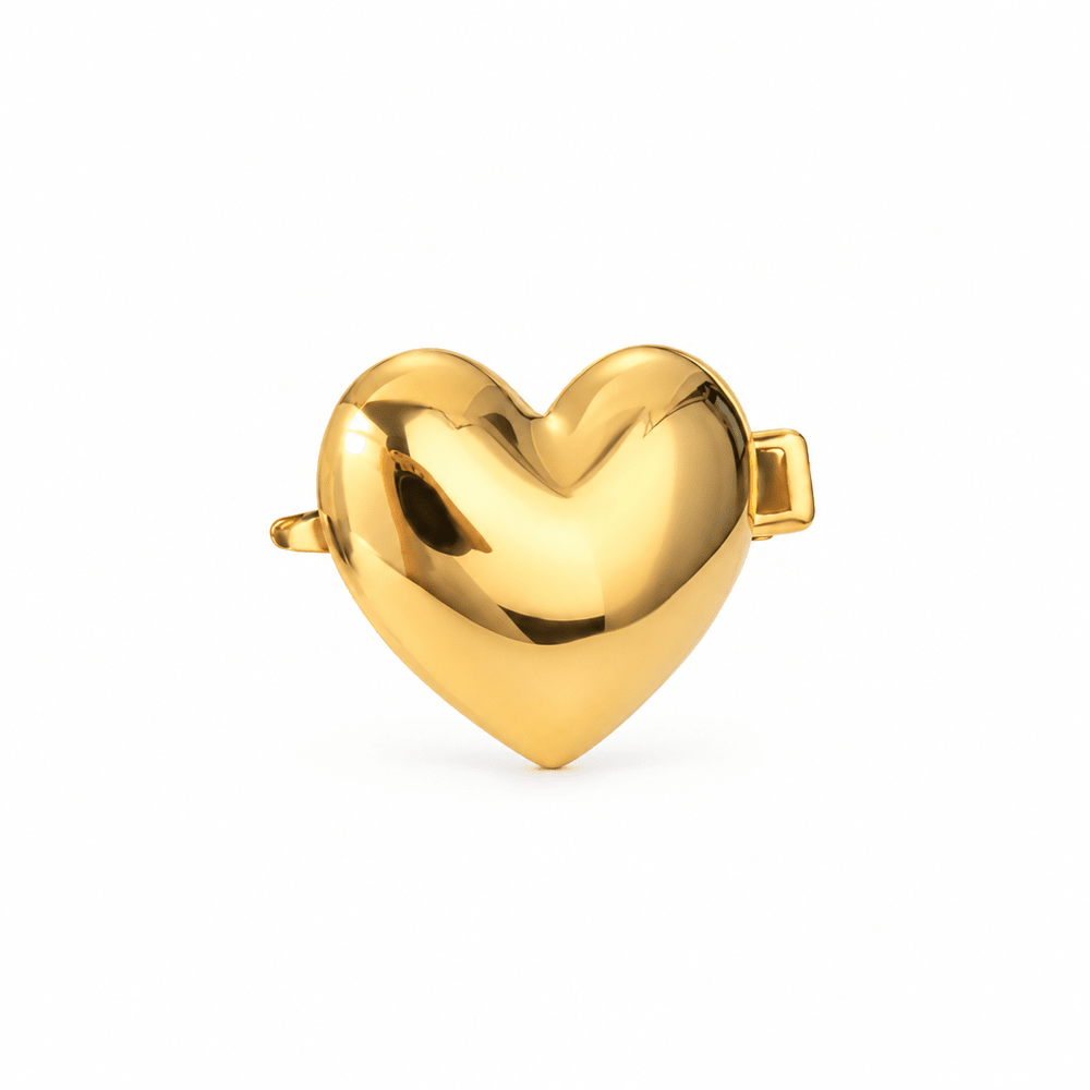 Uma Heart Hair Clip - CLAYCALI