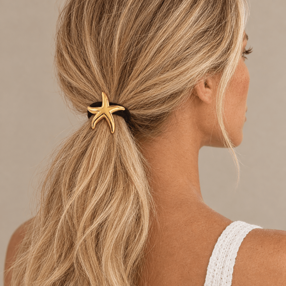 Belle Starfish Pony Cuff - CLAYCALI