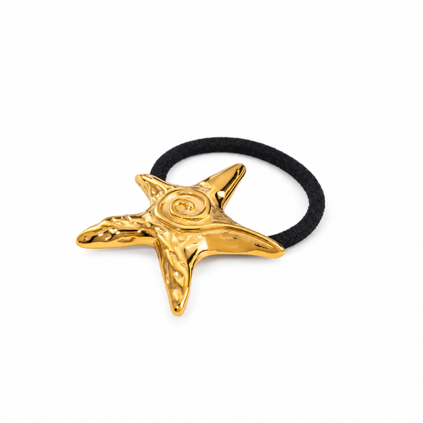 Dina Textured Starfish Pony Cuff
