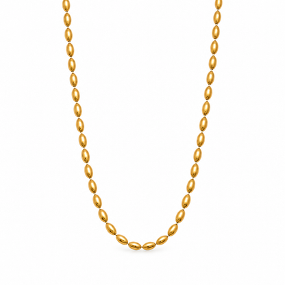 Darcy Liquid Bead Necklace — white background