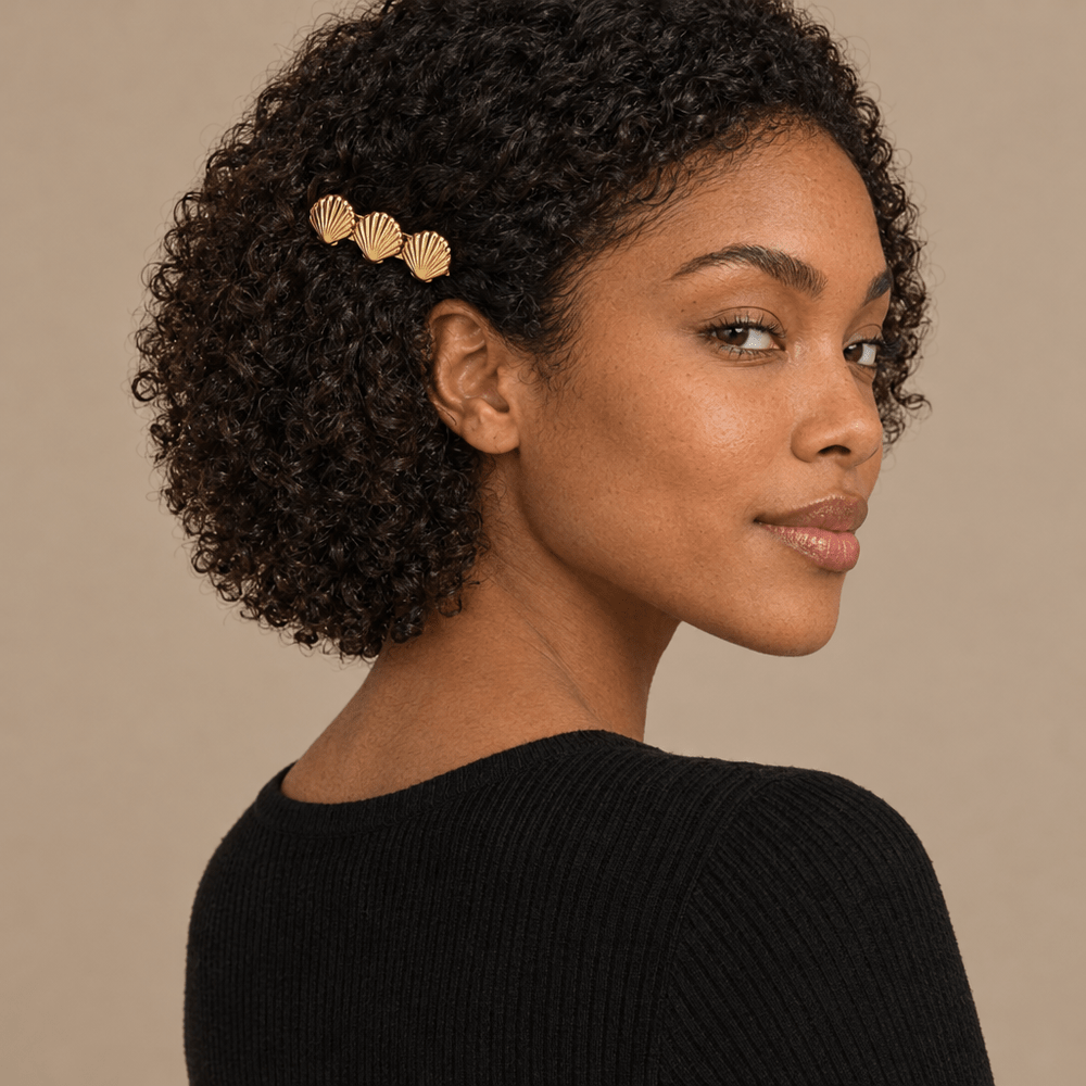 Liana Seashell Serenity Hair Clip - CLAYCALI