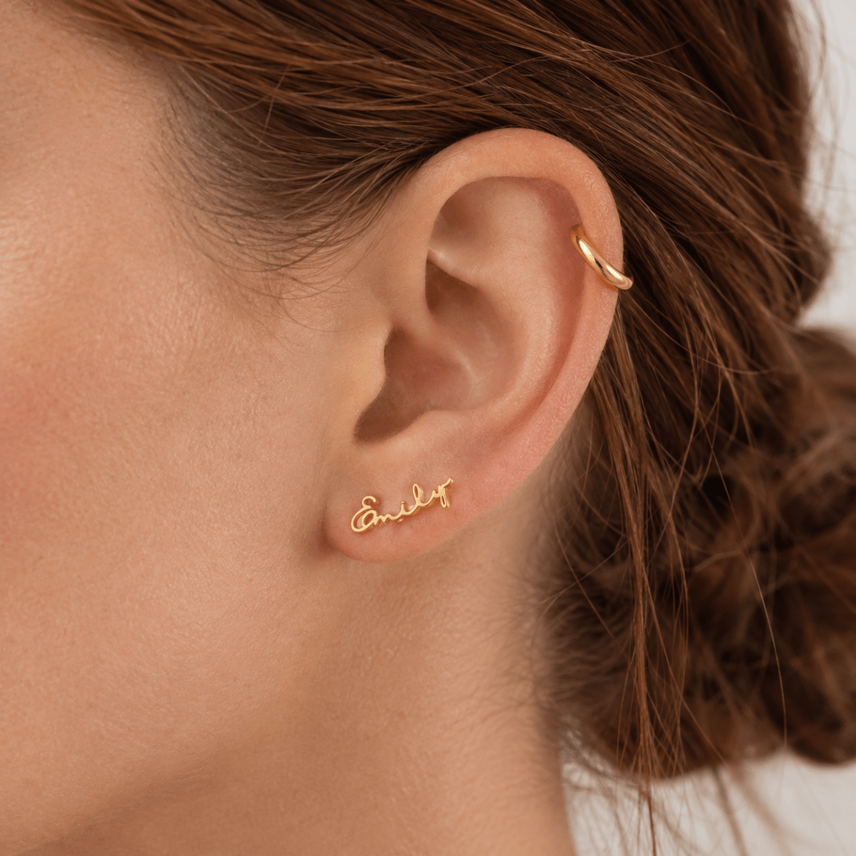 Customized Name Earrings - CLAYCALI