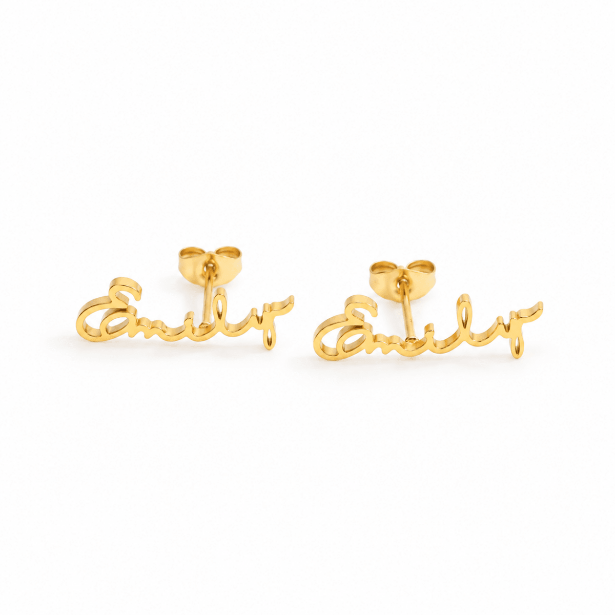 Customized Name Earrings - CLAYCALI