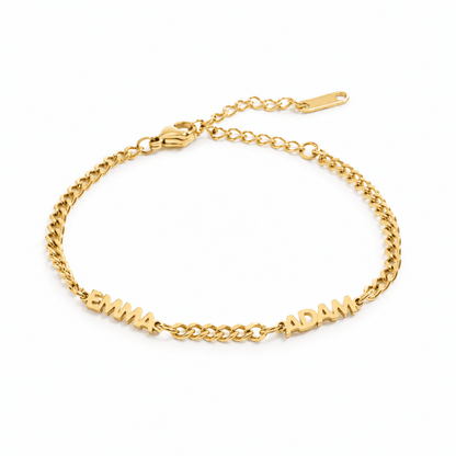 Personalized Name Bracelet - CLAYCALI