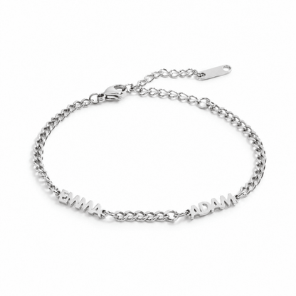Personalized Name Bracelet - CLAYCALI