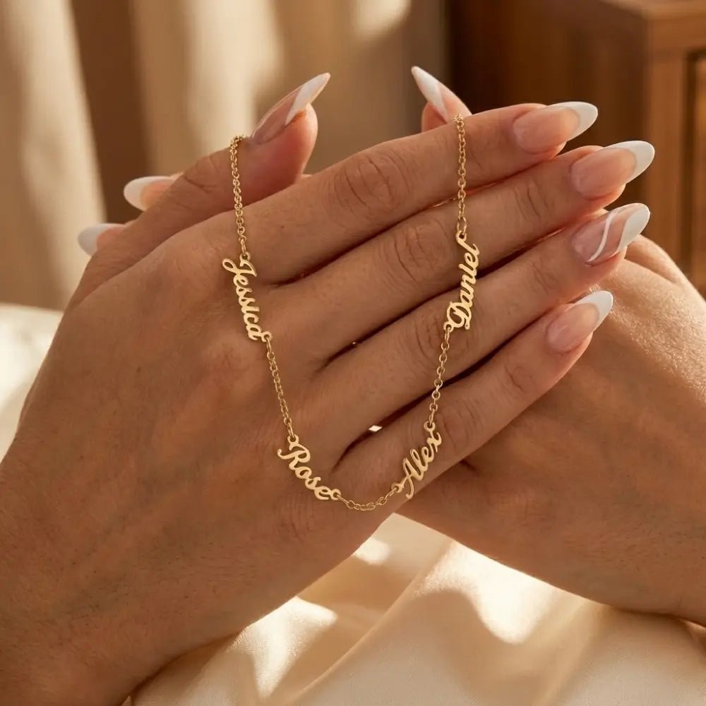 Multiple Name Necklace - CLAYCALI