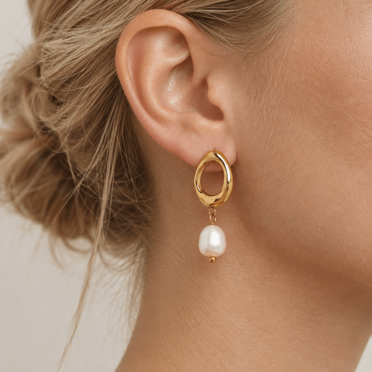 Isla Pearl Earrings - CLAYCALI