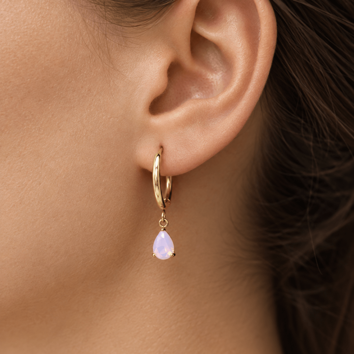 Opal Drop Earrings - CLAYCALI
