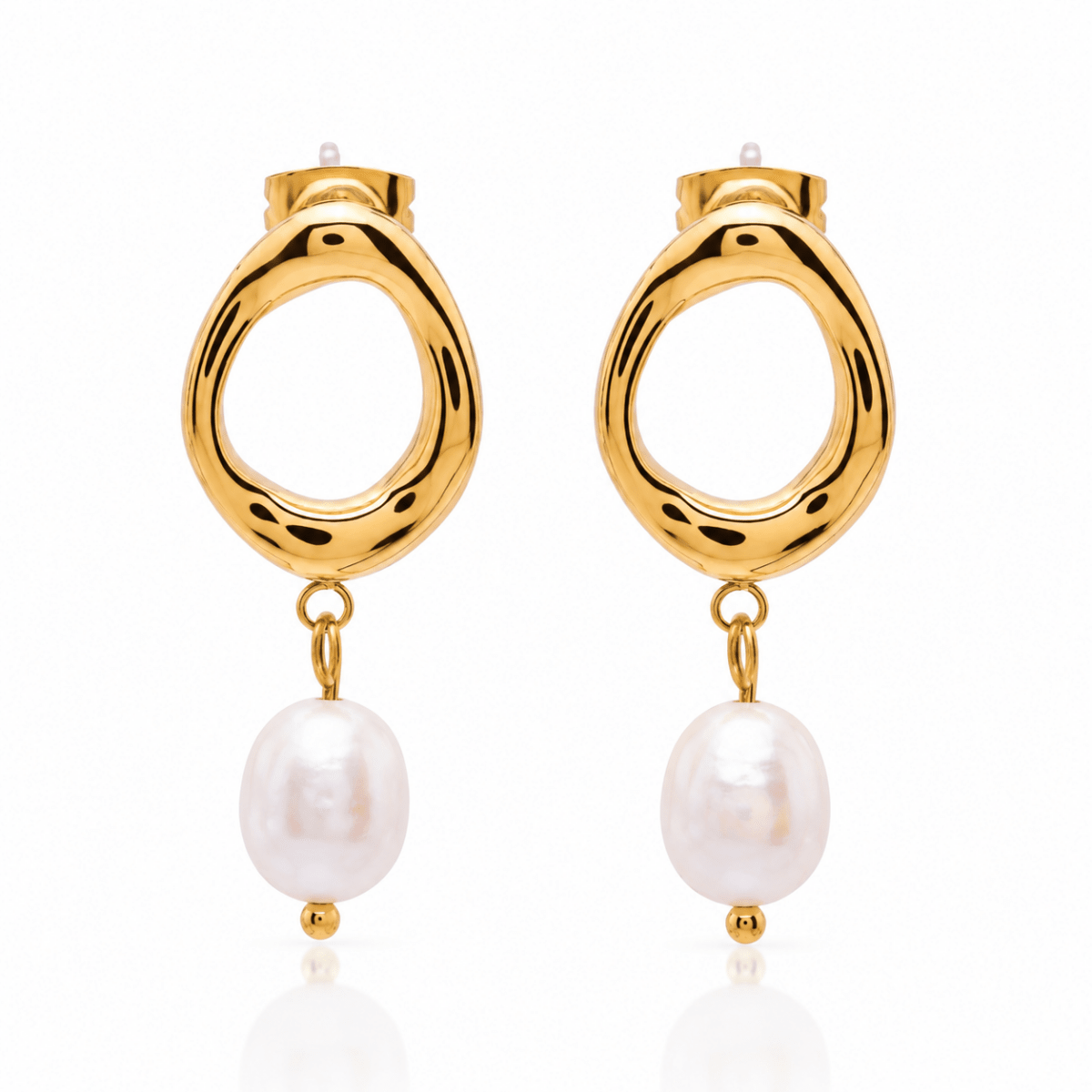 Isla Pearl Earrings - CLAYCALI