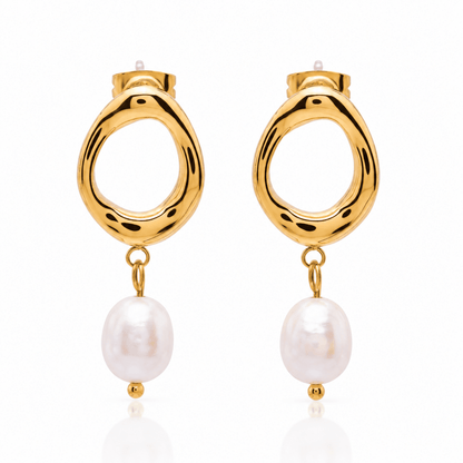 Isla Pearl Earrings - CLAYCALI