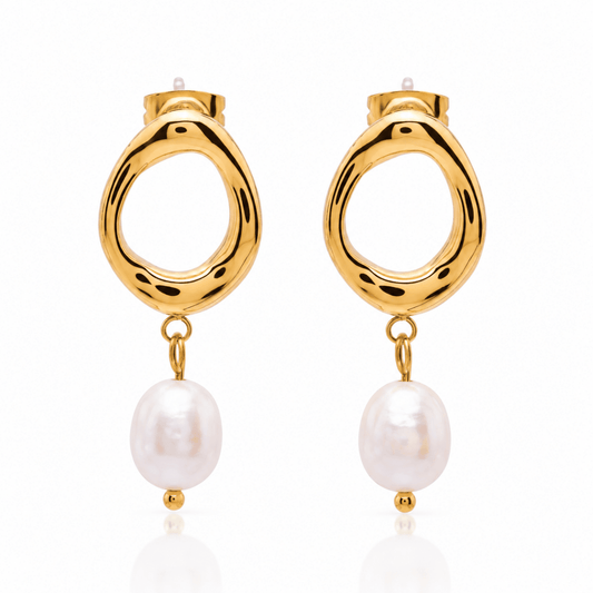 Isla Pearl Earrings - CLAYCALI