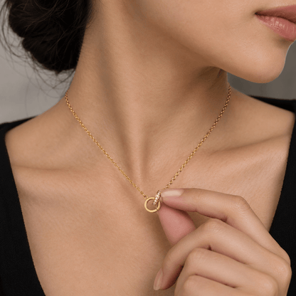 Selena Interlinked Necklace - CLAYCALI