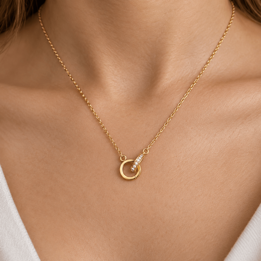 Selena Interlinked Necklace - CLAYCALI
