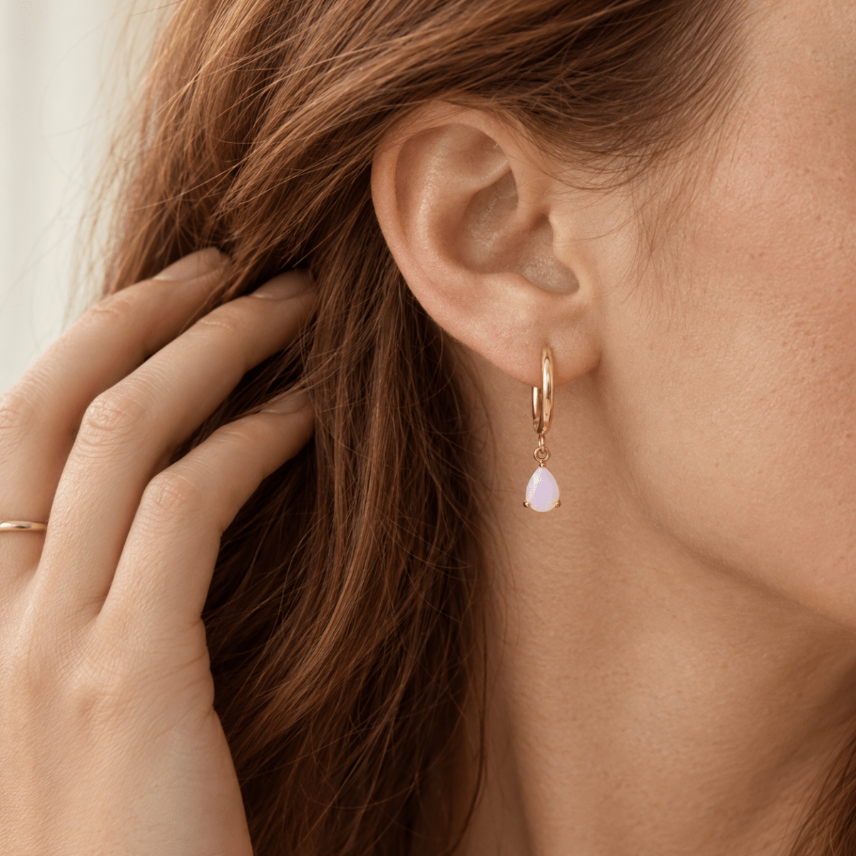 Opal Drop Earrings - CLAYCALI