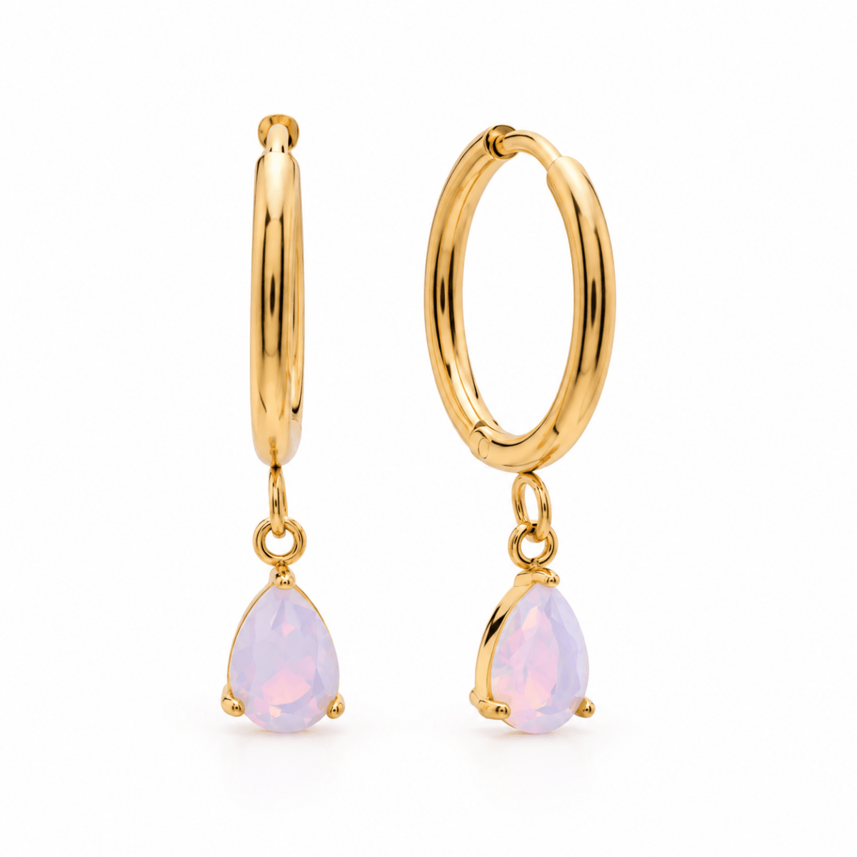 Opal Drop Earrings - CLAYCALI