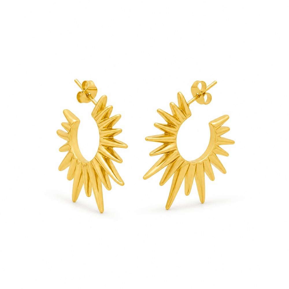 Lola Sunburst Earrings - CLAYCALI