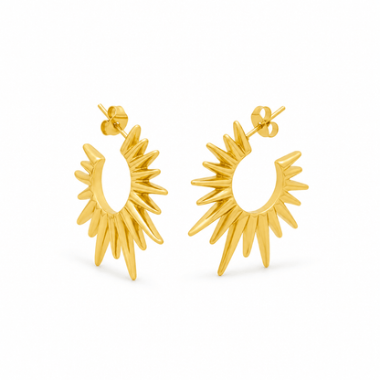 Lola Sunburst Earrings - CLAYCALI
