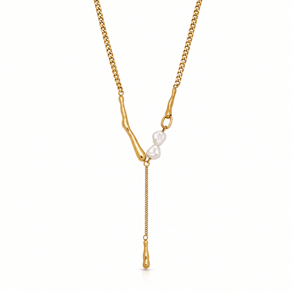 Cora Pearl Bar Necklace
