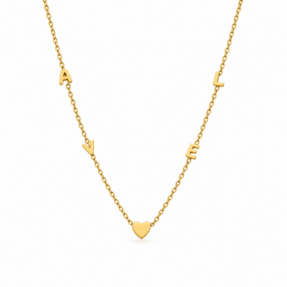 Ava Multi Initial Necklace - CLAYCALI