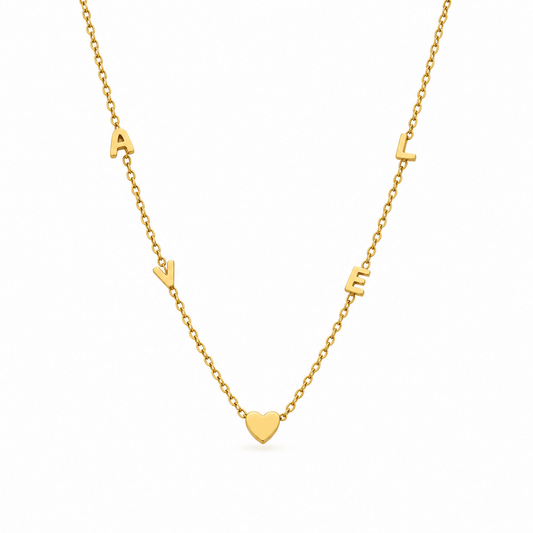 Ava Multi Initial Necklace - CLAYCALI
