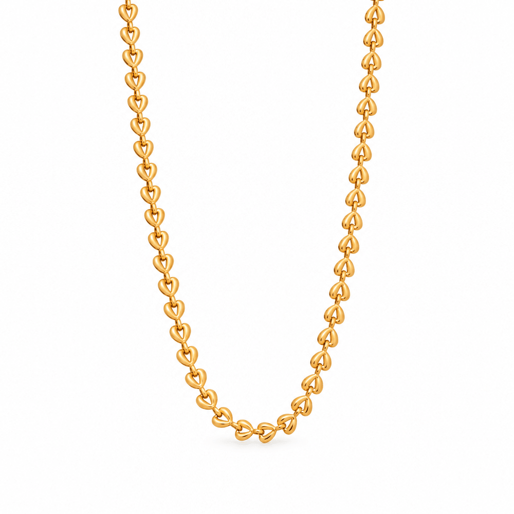 Raya Chain of Hearts Necklace - CLAYCALI