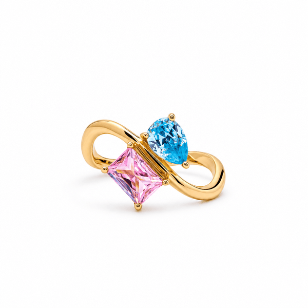 Kenzie Toi et Moi Birthstone Ring