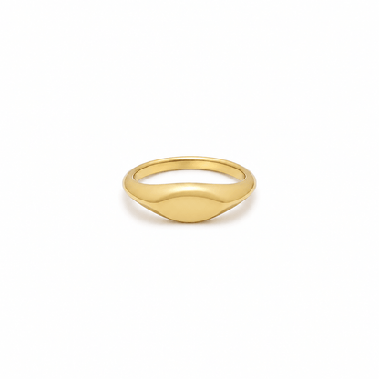 Violet Essential Signet Ring - CLAYCALI