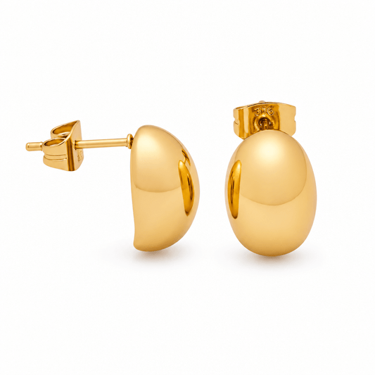 Hallie Dome Studs - CLAYCALI