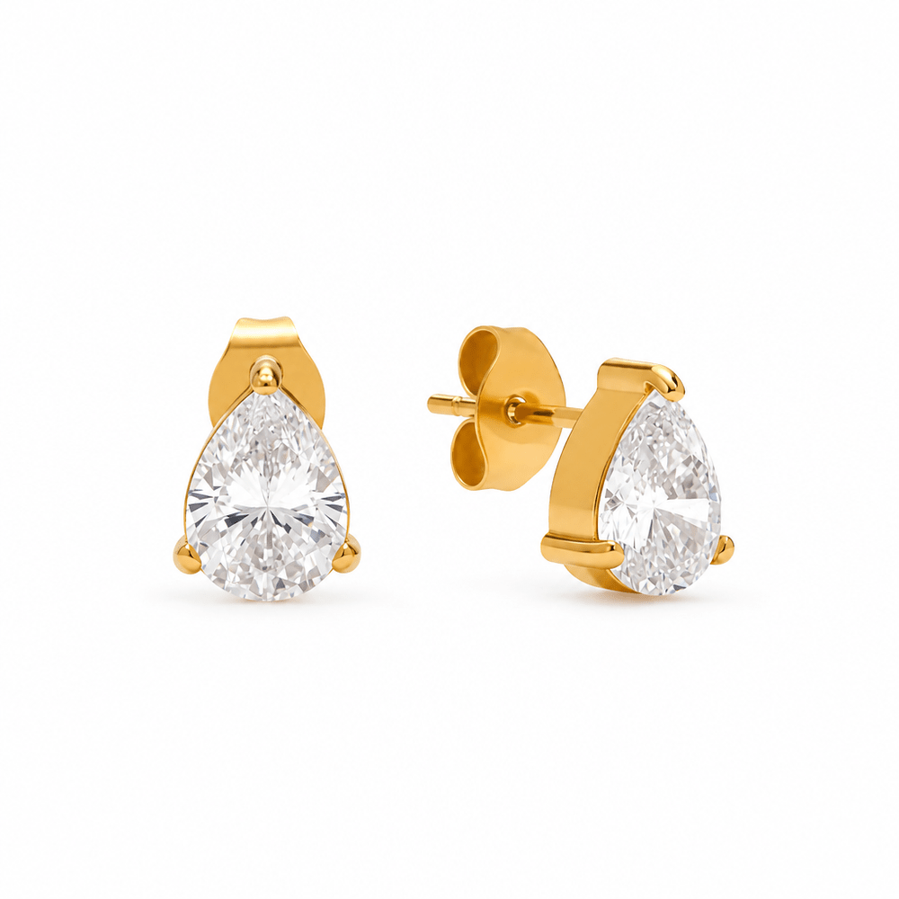 Elsie Teardrop Studs - CLAYCALI