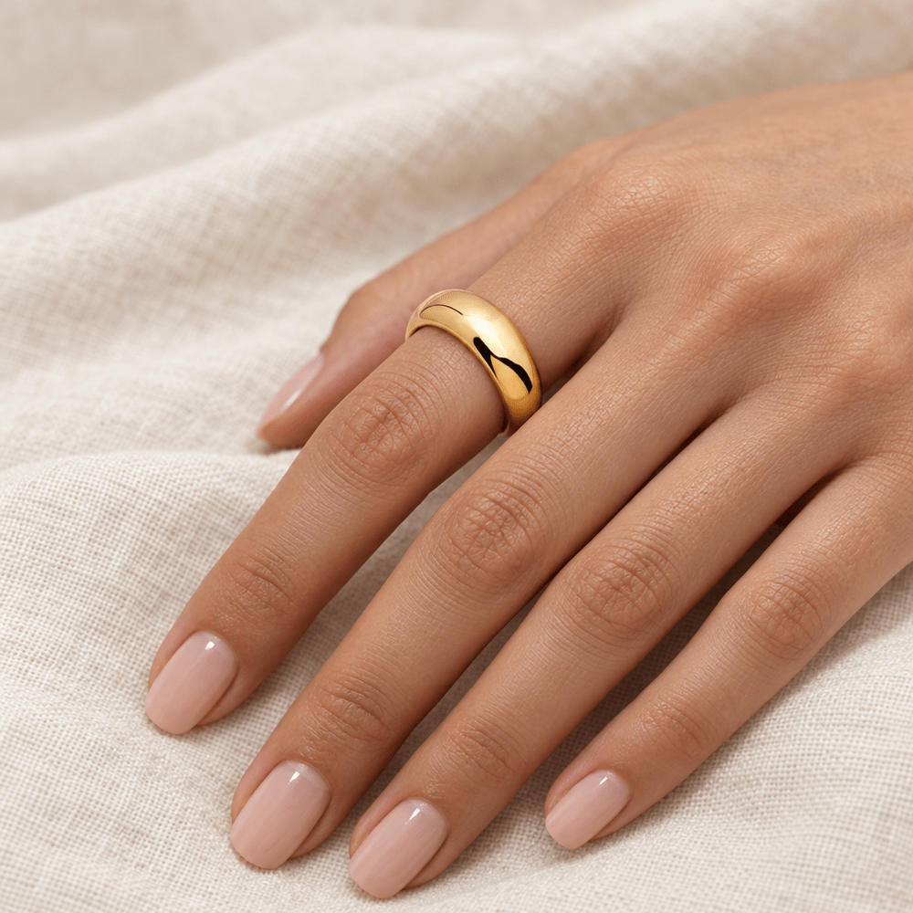 Parker Sculpted Dome Ring - CLAYCALI