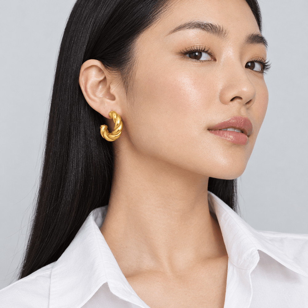 Dakota Twist Earrings - CLAYCALI