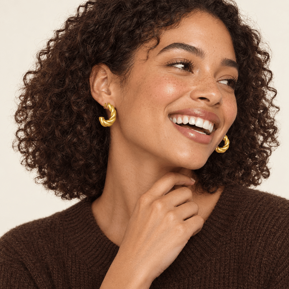 Dakota Twist Earrings - CLAYCALI