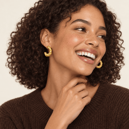 Dakota Twist Earrings - CLAYCALI