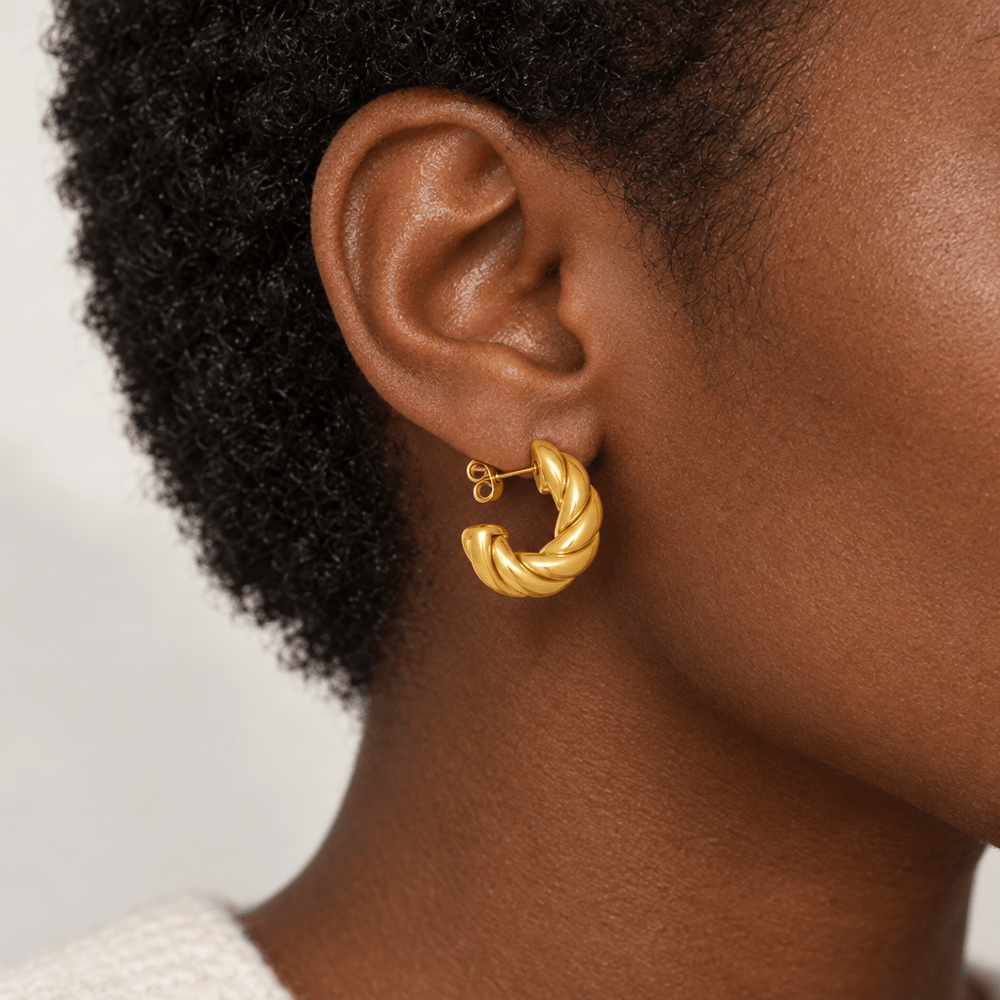 Dakota Twist Earrings - CLAYCALI