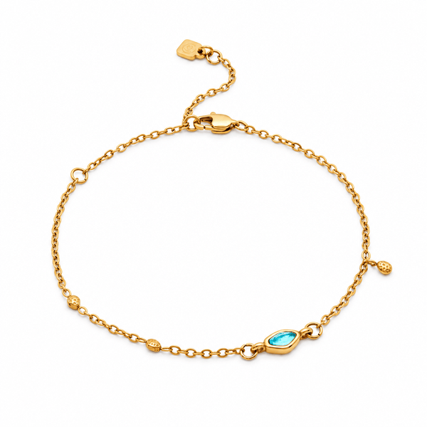 Trixie Aqua Droplet Bracelet