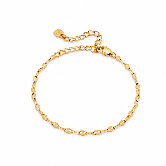 Wendy Petal Link Bracelet - CLAYCALI