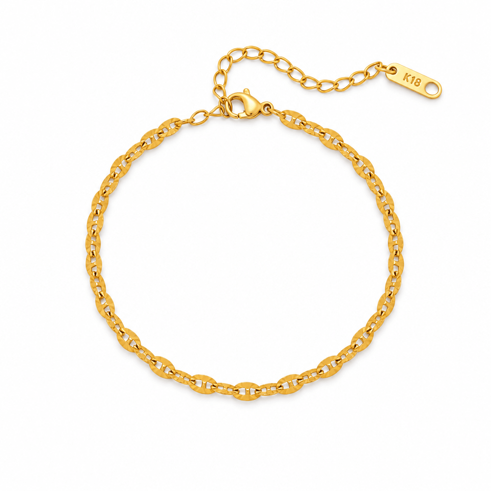 Brynn Bold Sequin Chain Bracelet - CLAYCALI