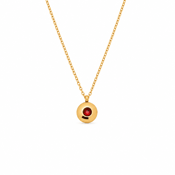 Jane Mini Birthstone Pendant Necklace